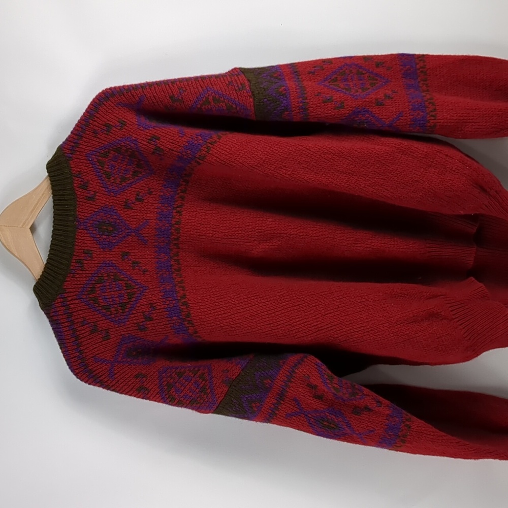Vintage United Colors Of Benetton Wool Crewneck Size 54